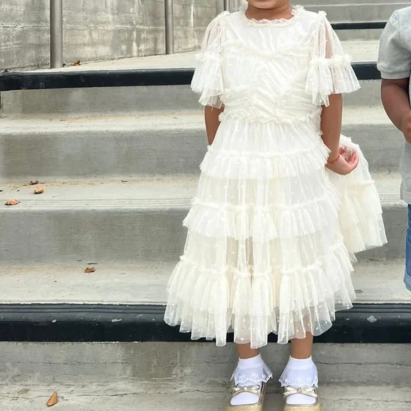 Ivy City Co | Dresses | Mini Whimsical Dress In White | Poshmark